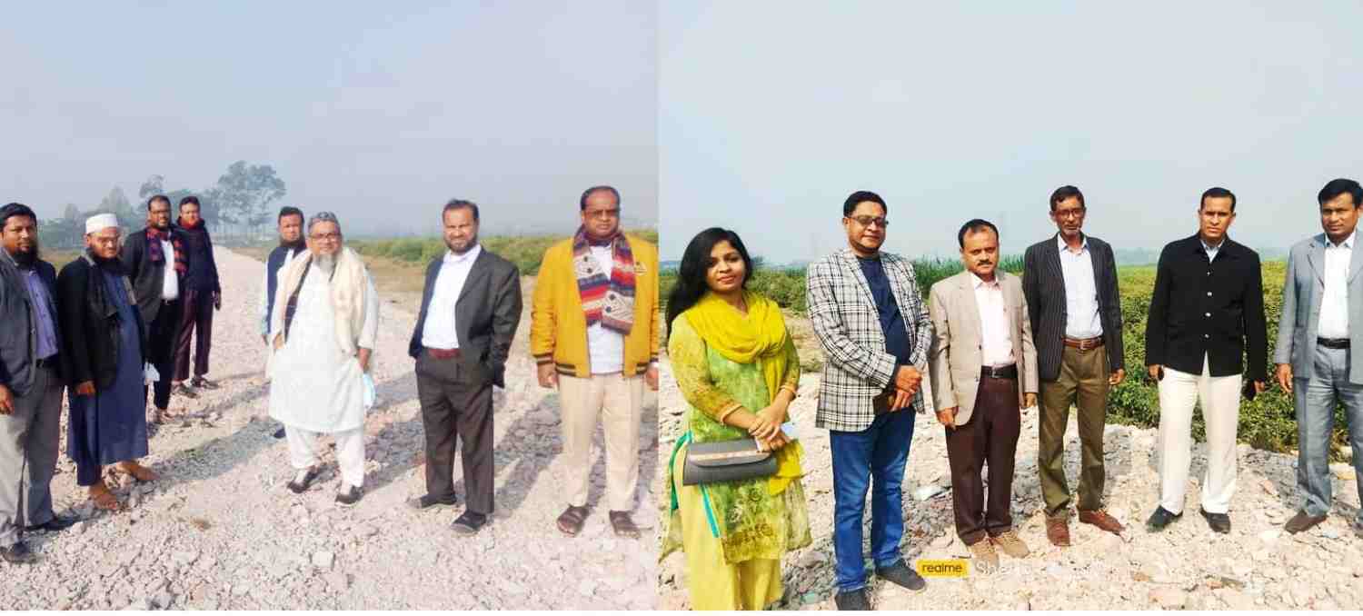 প্লট ক্রেতাদের উপস্তিতিতে মুখরিত ইসলামনগর আবাসিক প্রকল্প
