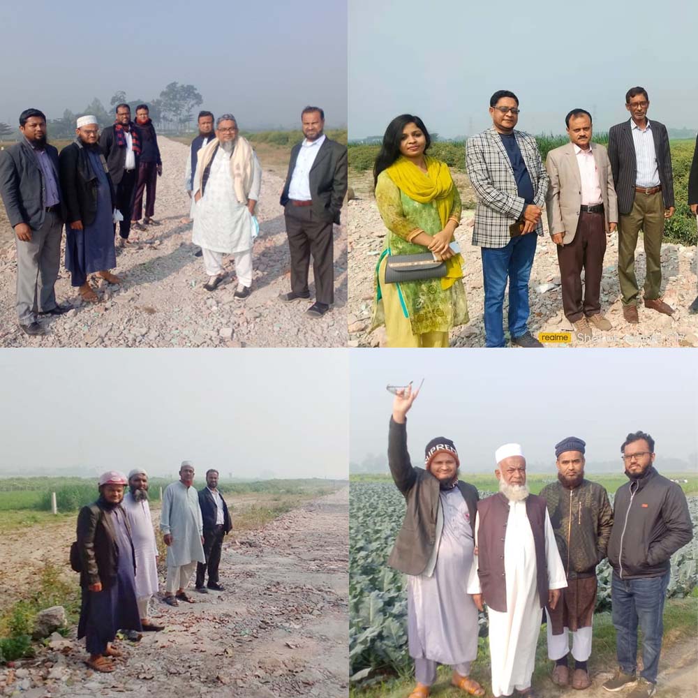 প্লট ক্রেতাদের উপস্তিতিতে মুখরিত ইসলামনগর আবাসিক প্রকল্প